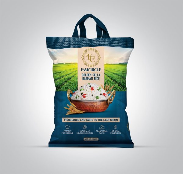 Golden Sella Basmati Rice - 20LB